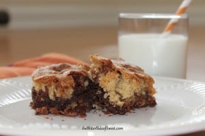 Chocolate Butterscotch Brownies | thebittersideofsweet.com Chocolate Butterscotch Brownies | thebittersideofsweet.com
