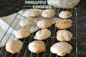 Pineapple Drop Cookies | thebittersideofsweet.com Pineapple Drop Cookies | thebittersideofsweet.com