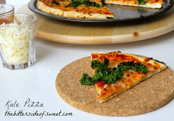 Kale Pizza | thebittersideofsweet.com Kale Pizza | thebittersideofsweet.com