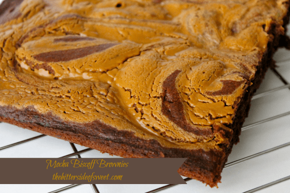 Mocha Biscoff Brownies | thebittersideofsweet.com #frostingcreations #brownies #biscoff#tastereal Mocha Biscoff Brownies | thebittersideofsweet.com #frostingcreations #brownies #biscoff#tastereal