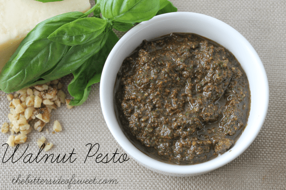 Walnut Pesto | thebittersideofsweet.com #italian #walnuts #pesto Walnut Pesto | thebittersideofsweet.com #italian #walnuts #pesto