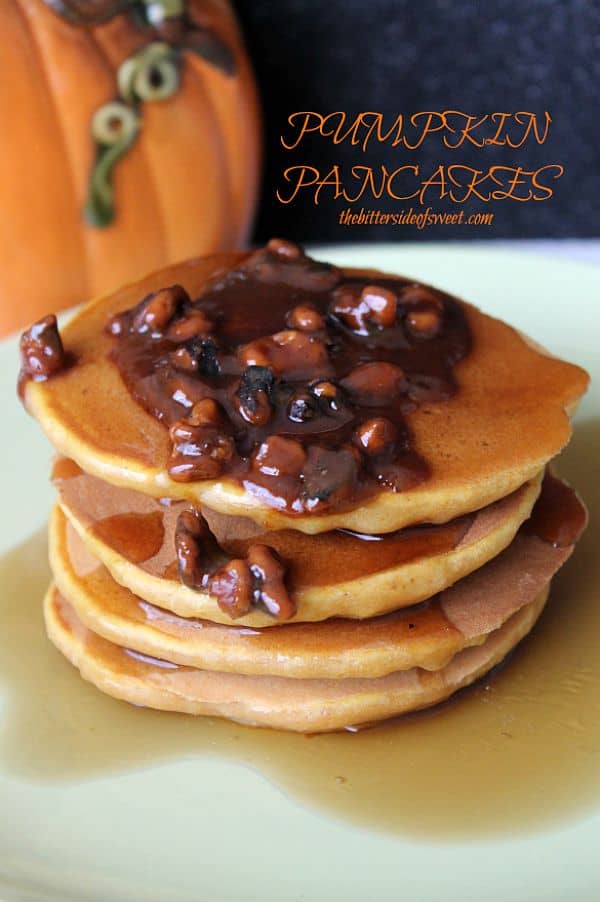 PUMPKIN PANCAKES thebittersideofsweet.com 3