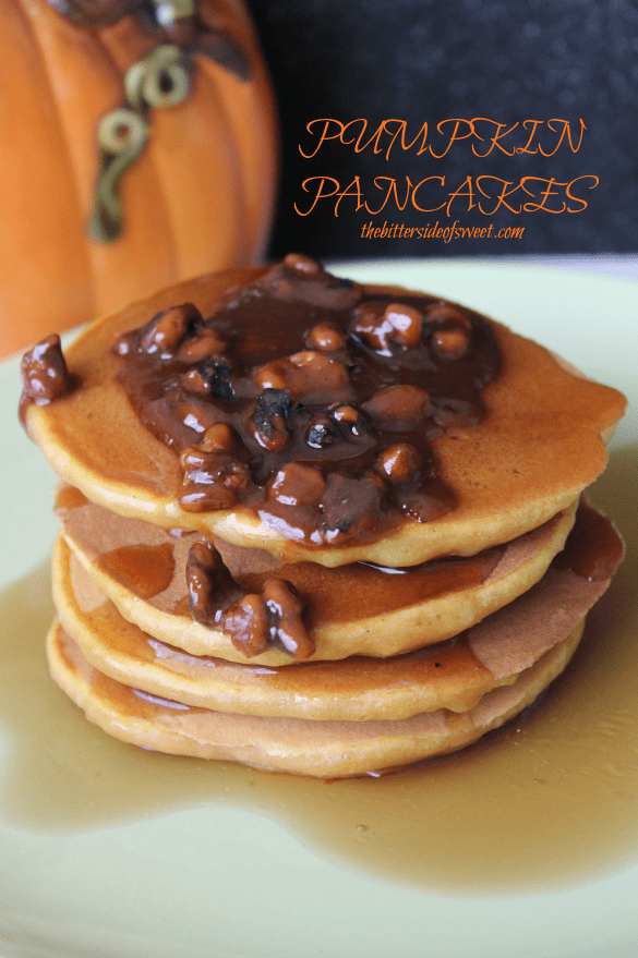 PUMPKIN PANCAKES thebittersideofsweet.com 3