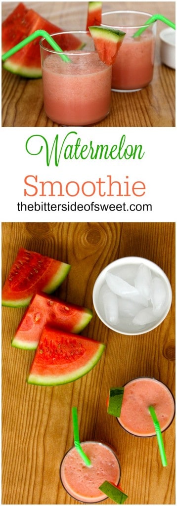 Watermelon Smoothie | The Bitter Side of Sweet