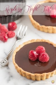 RaspberryTruffleTart