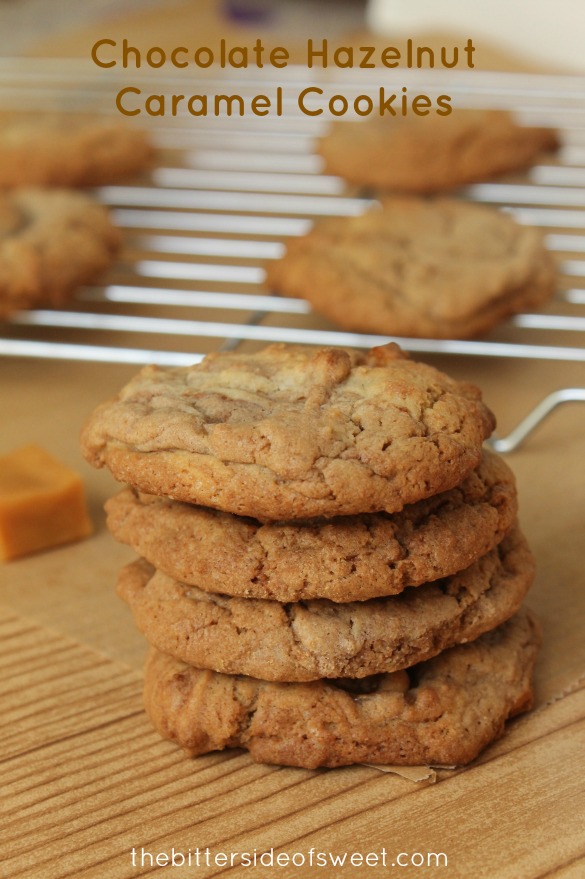 Chocolate Hazelnut Caramel Cookies 1