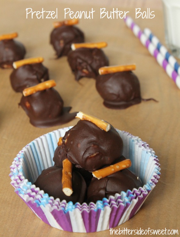 Pretzel Peanut Butter Balls | thebittersideofsweet.com Pretzel Peanut Butter Balls | thebittersideofsweet.com