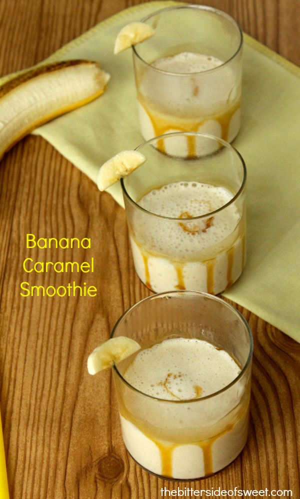 Banana Caramel Smoothie 1