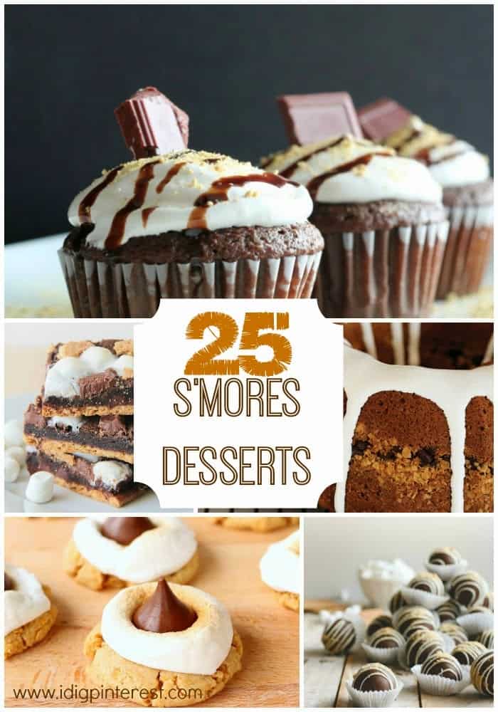 S'mores Desserts Roundup Collage