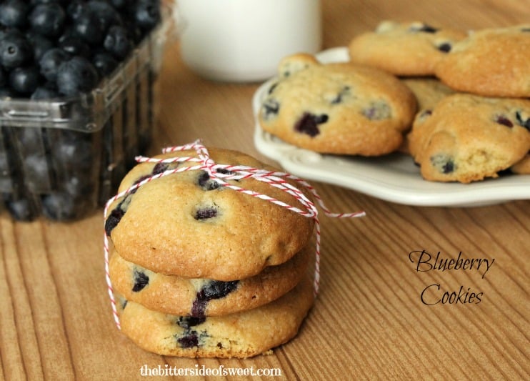 Blueberry Cookies | thebittersideofsweet.com Blueberry Cookies | thebittersideofsweet.com