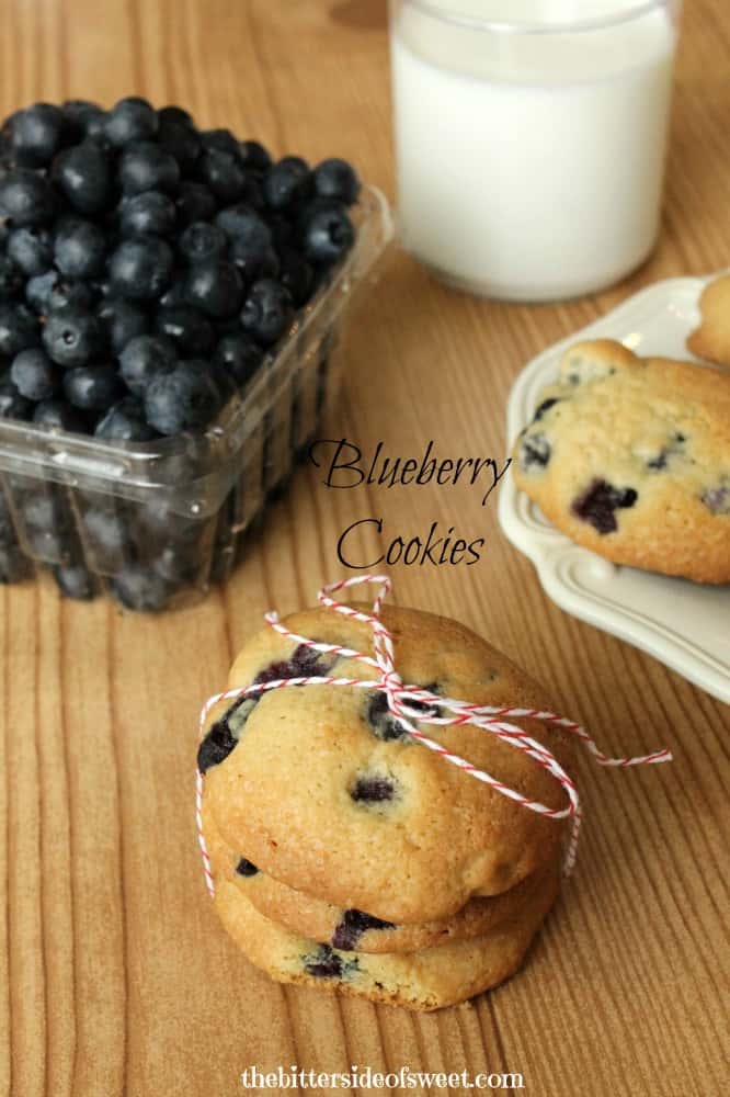Blueberry Cookies | thebittersideofsweet.com Blueberry Cookies | thebittersideofsweet.com