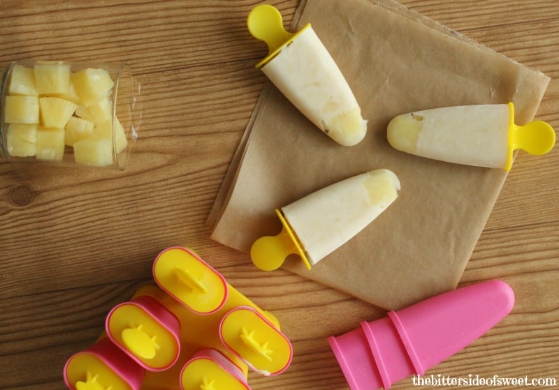 Pineapple Yogurt Pops 2
