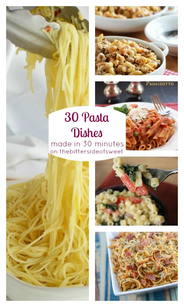 30 Pasta Dishes