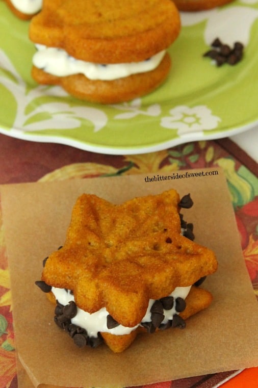 Pumpkin Roll Whoopie Pies 2