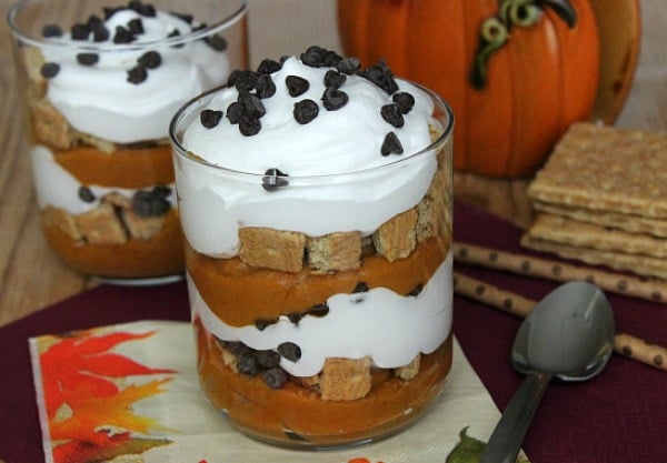 Pumpkin Spice Pudding Parfaits | thebittersideofsweet.com Pumpkin Spice Pudding Parfaits | thebittersideofsweet.com