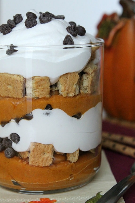 Pumpkin Spice Pudding Parfaits | thebittersideofsweet.com Pumpkin Spice Pudding Parfaits | thebittersideofsweet.com
