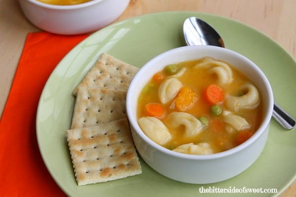 Roasted Butternut Squash Tortellini Soup 2