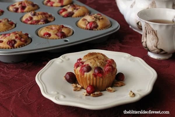 Cranberry Pecan Muffins | thebittersideofsweet.com Cranberry Pecan Muffins | thebittersideofsweet.com
