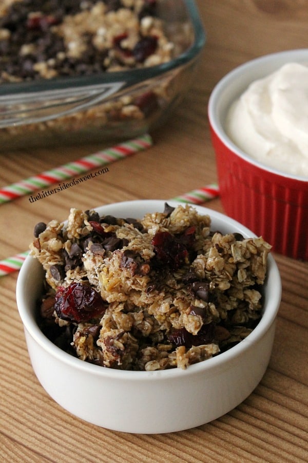 Chocolate Cranberry Granola | thebittersideofsweet Chocolate Cranberry Granola | thebittersideofsweet