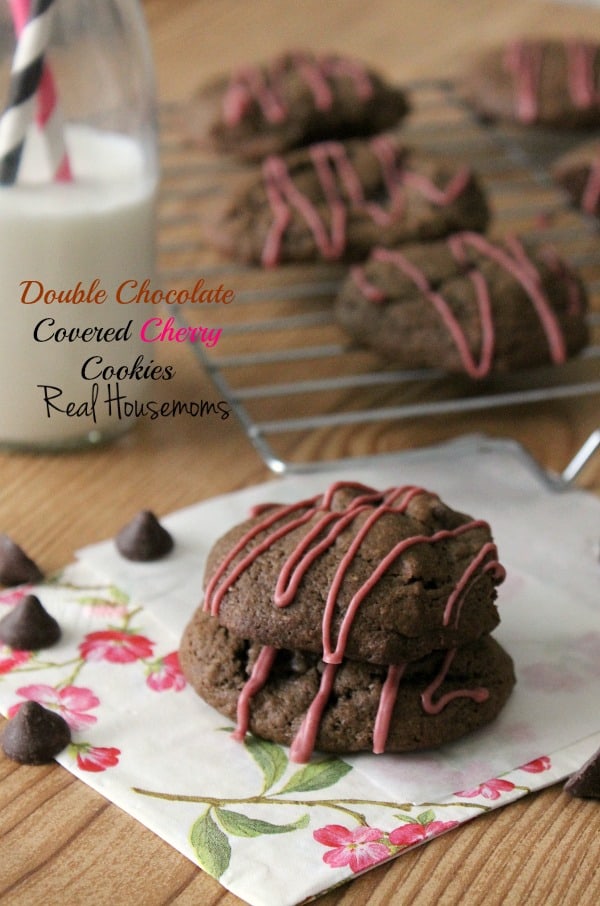 Double Chocolate Covered Cherry Cookies Double Chocolate Covered Cherry Cookies