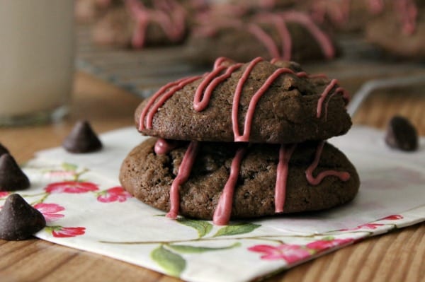 Double Chocolate Covered Cherry Cookies Double Chocolate Covered Cherry Cookies