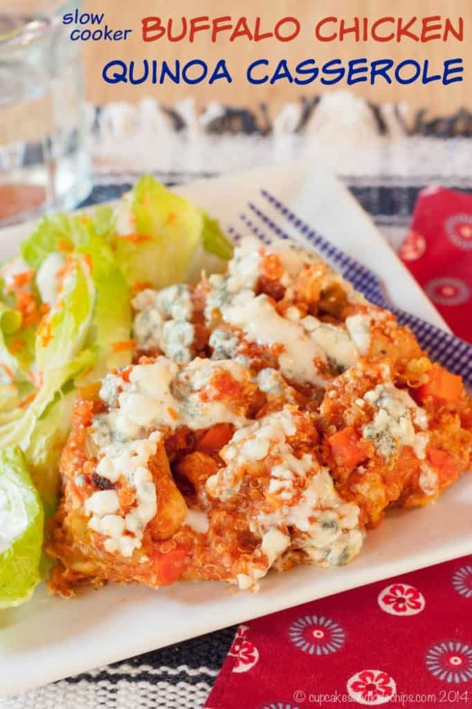 Slow-Cooker-Buffalo-Chicken-Quinoa-Casserole-recipe-4-title