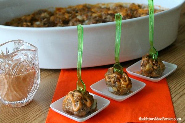 Thousand Island Meatballs | thebittersideofsweet.com Thousand Island Meatballs | thebittersideofsweet.com