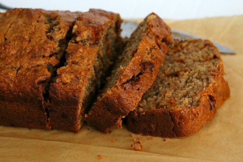 Apple Cinnamon Banana Bread - The Bitter Side of Sweet