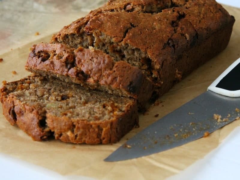 Apple Cinnamon Banana Bread - The Bitter Side of Sweet