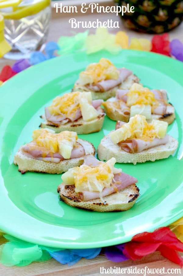 Ham &Pineapple Bruschetta 1