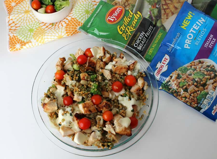 Grilled Chicken Casserole - The Bitter Side of Sweet #FastFreshFilling #Pmedia #ad