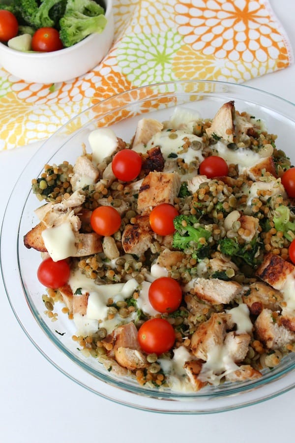 Grilled Chicken Casserole - The Bitter Side of Sweet #FastFreshFilling #Pmedia #ad