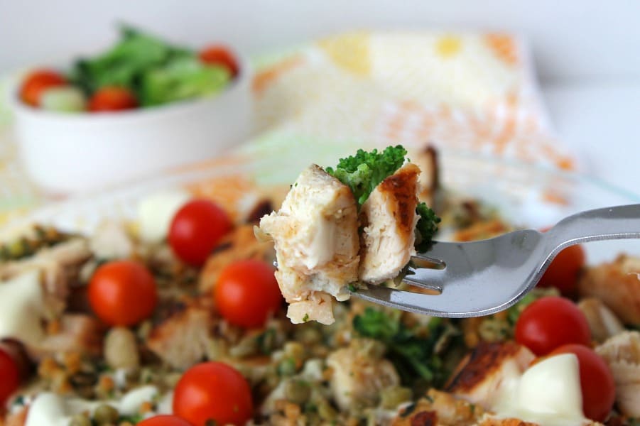 Grilled Chicken Casserole - The Bitter Side of Sweet #FastFreshFilling #Pmedia #ad