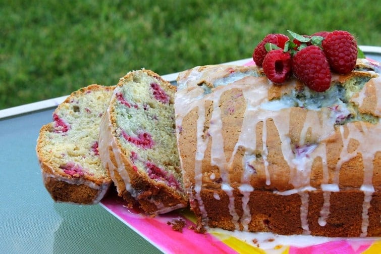 Raspberry Mint Bread - The Bitter Side of Sweet