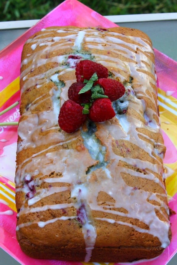 Raspberry Mint Bread