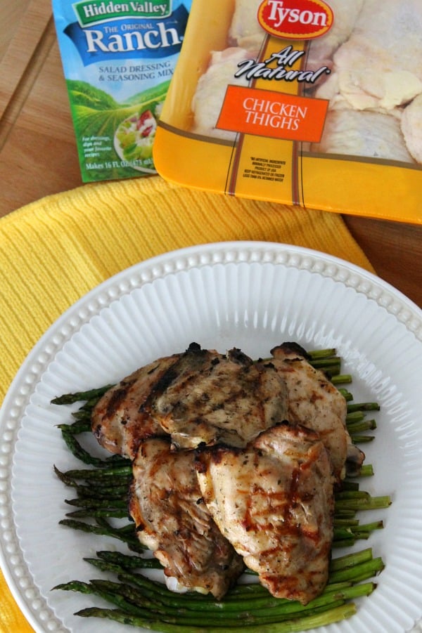 Hidden Valley Ranch Country Marinade Grilled Chicken - The Bitter Side of Sweet #gatherroundgrilling