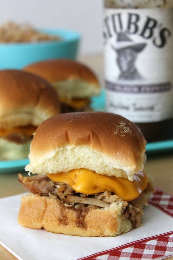 Pork Sliders - The Bitter Side of Sweet #sponsored