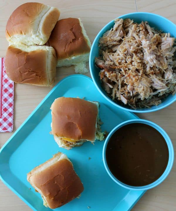 Pork Sliders - The Bitter Side of Sweet #sponsored