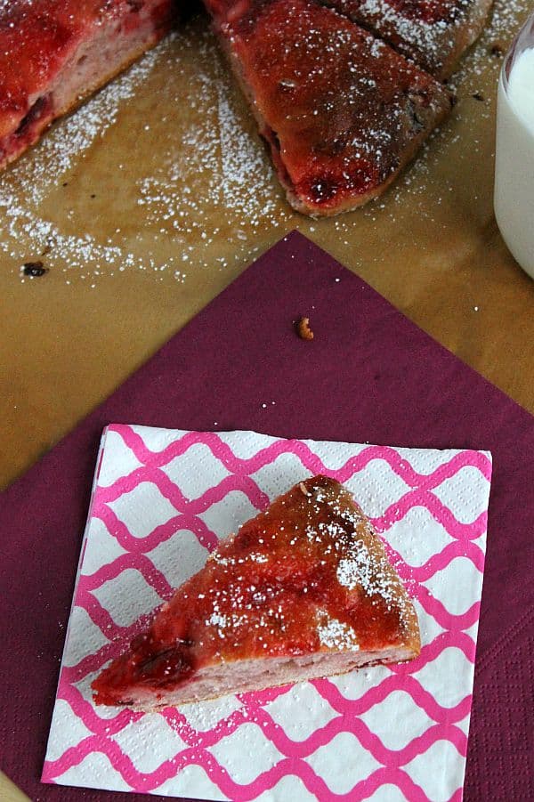 Cherry Pie Scones - The Bitter Side of Sweet