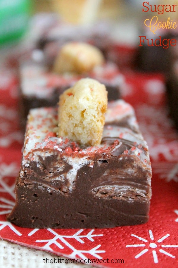 Sugar Cookie Fudge - The Bitter Side of Sweet #DelightfulMoments #ad @Walmart