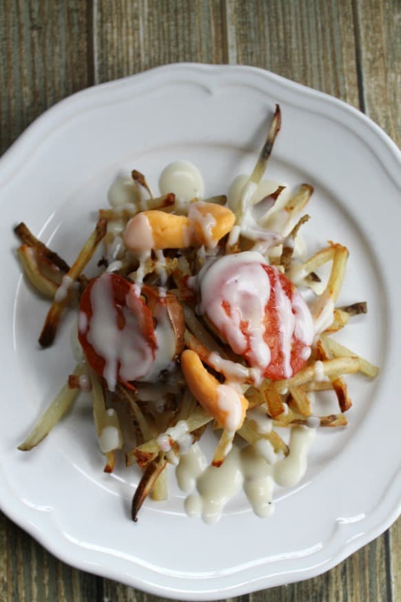Ratatouille Poutine | The Bitter Side of Sweet #SundaySupper #FWCon