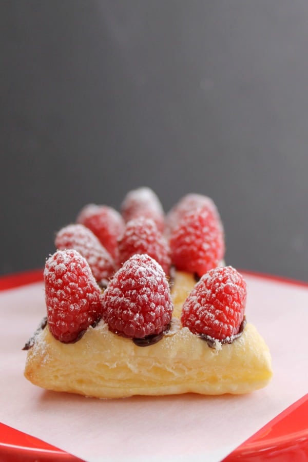 Chocolate Raspberry Tarts | The Bitter Side of Sweet