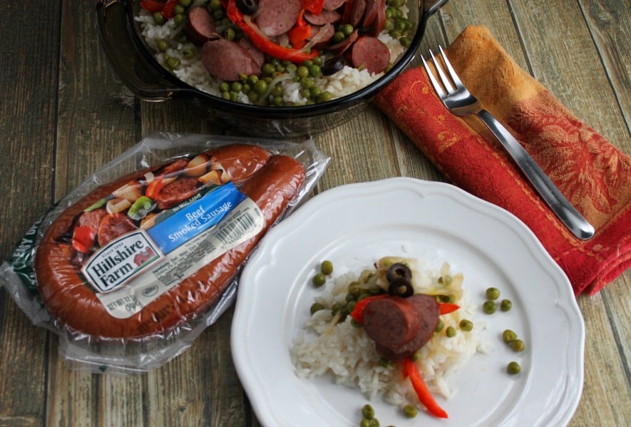 Turkey Veggie Rice | The Bitter Side of Sweet Sponsored by Hillshire Farm®