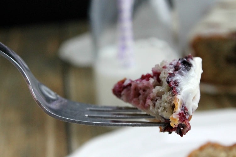 Gluten Free Blueberry Yogurt Cake | The Bitter Side of Sweet