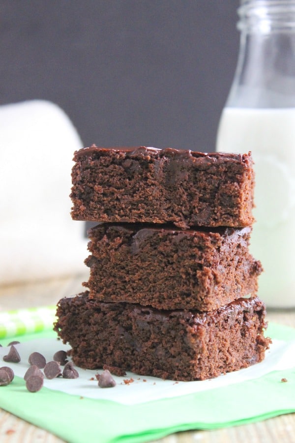 Chocolate Flax Brownies | The Bitter Side of Sweet