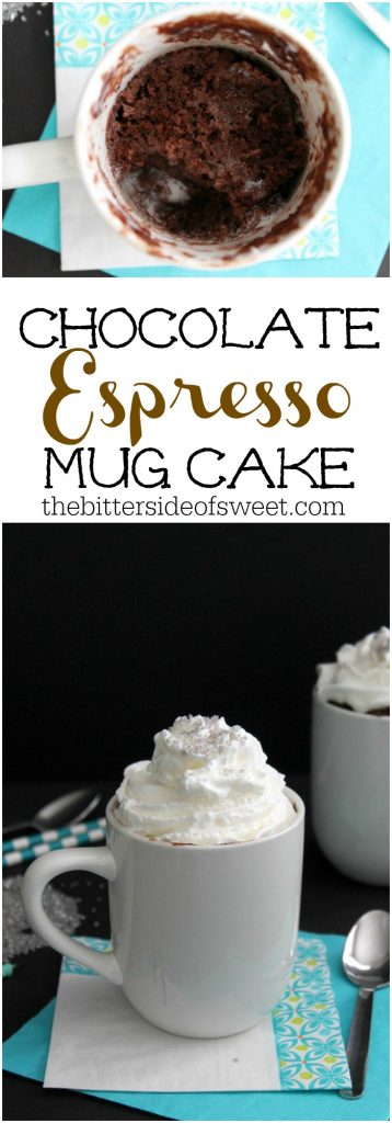 Chocolate Espresso Mug Cake | The Bitter Side of Sweet #SummerCravings #stonyfieldblogger #prAna