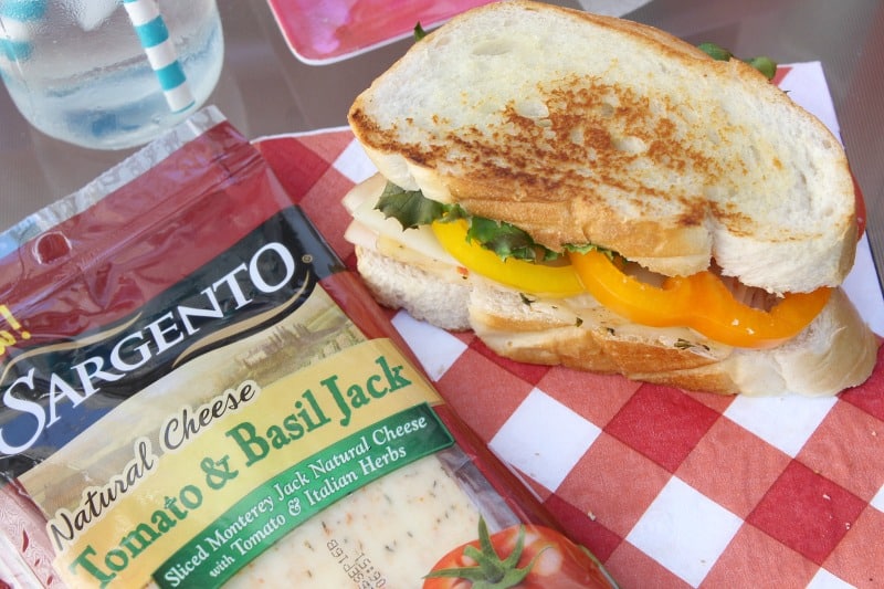#ad Grilled Turkey Veggie Sandwich | The Bitter Side of Sweet