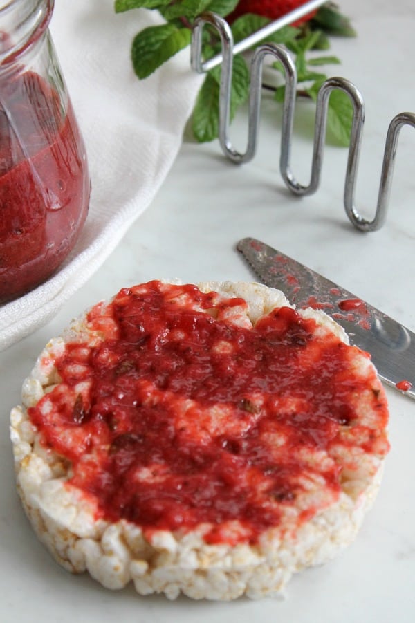 Strawberry Mint Jam | The Bitter Side of Sweet