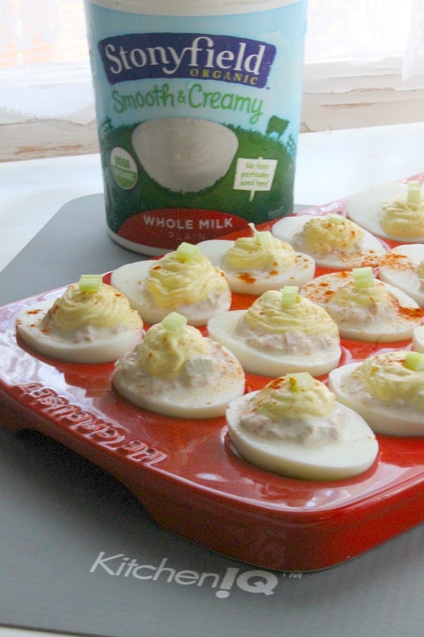 Tuna Salad Deviled Eggs | The Bitter Side of Sweet