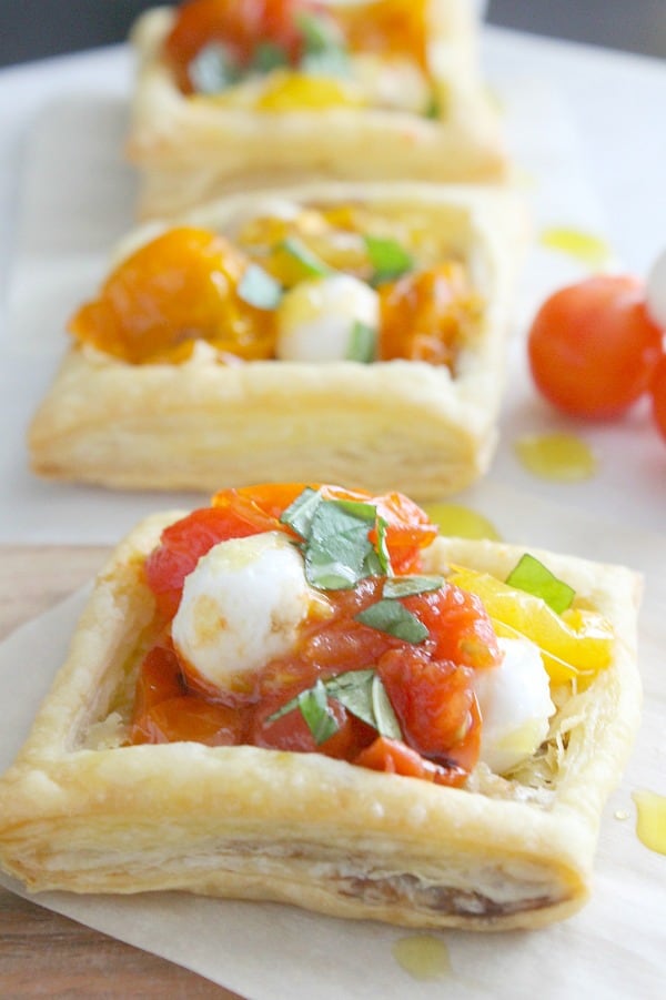 Caprese Tarts | The Bitter Side of Sweet
